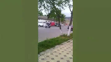 Дербент байкеры 2016- год улица Пушкина.