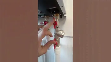 Подключение газового котла в существующую систему отопления