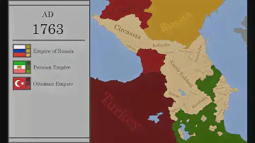 История КАВКАЗА на карте за 10 минут