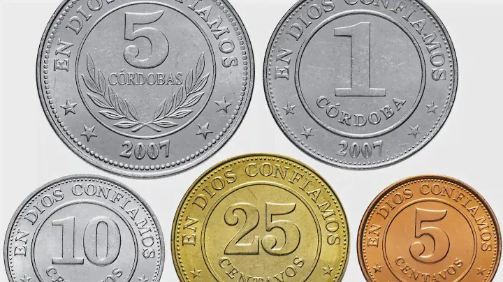 Монеты мира. Coins of the world. Монеты Никарагуа. Nikaraqua  coins. Нумизматика. Монеты. Startup412