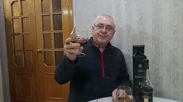 Коньяк ИЗБЕРБАШ КВ Российский с дистиллятоми не менее 6 лет.