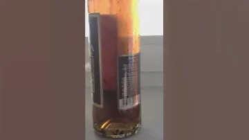 Коньяк Лезгинка, с закуской