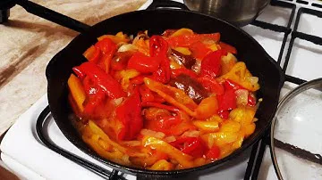 Научил Турецкий пова, Вкус не передать! Жареный перец рецепт, который соседи забирают