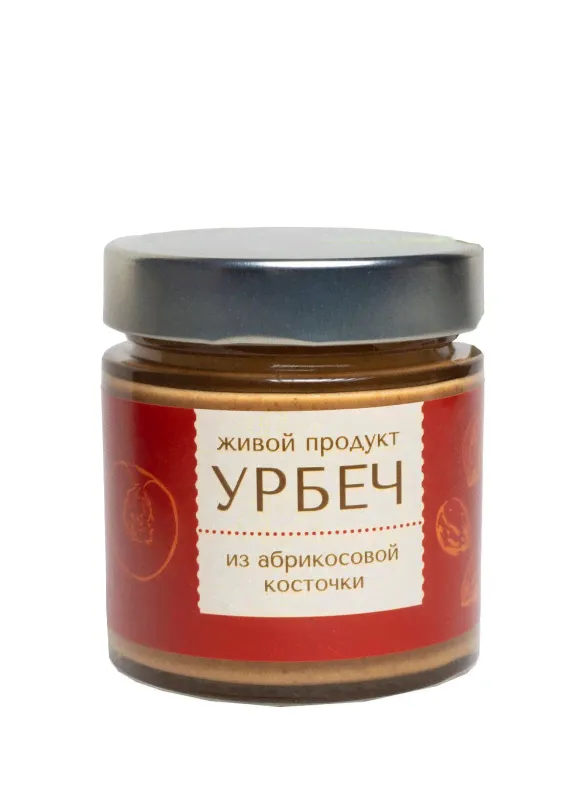 Урбеч из абрикосовых косточек (raw) "Живой продукт" Дагестан / 200 г