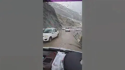 в горах Дагестана сегодня град.будьте осторожны