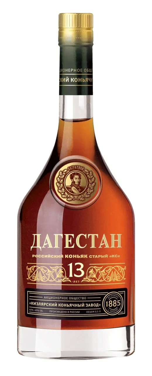 Коньяк Кизляр Дагестан КС, 0.5л