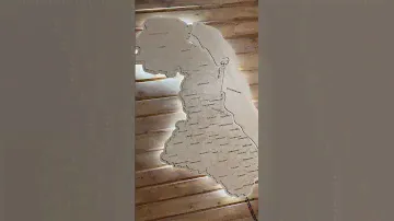 Карта Дагестана с подсветкой